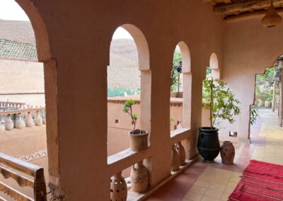 Arched corridor at Dar Essalama